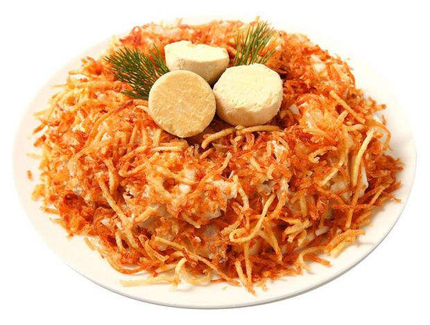 Салат Гнездо глухаря, вес