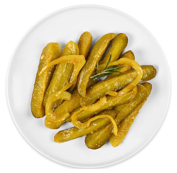 Салат огурцы соленые по-корейски, вес