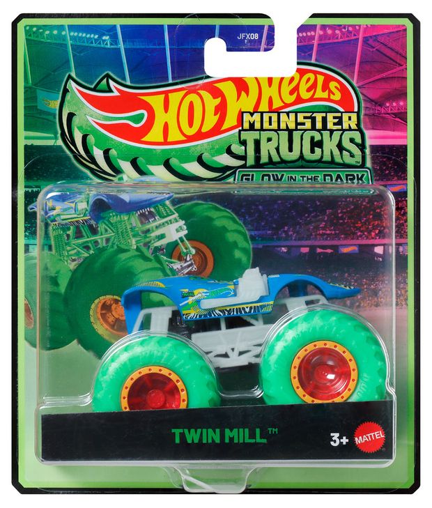 Машинка Hot Wheels Glow in the dark, 1 шт в ассортименте