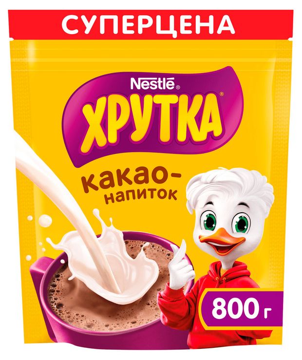 Какао-напиток ХРУТКА быстрорастворимый, 800 г