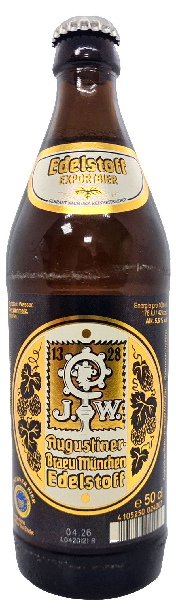 Пиво Augustiner Edelstoff светлое фильтрованн...
