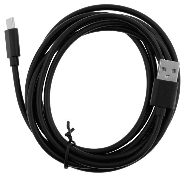 Кабель KingPrice KP-USBAC-2A-USB-USB Type-C черный, 2 м