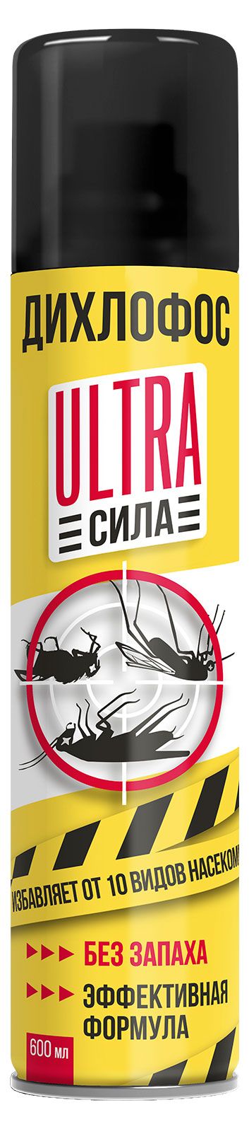 Дихлофос Раптор Ultra сила, 600 мл