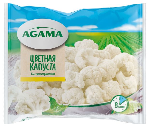 Капуста цветная Agama замороженная, 400 г