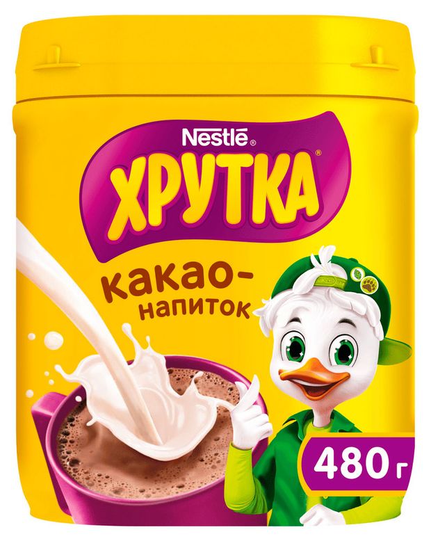 Какао-напиток ХРУТКА быстрорастворимый, 480 г