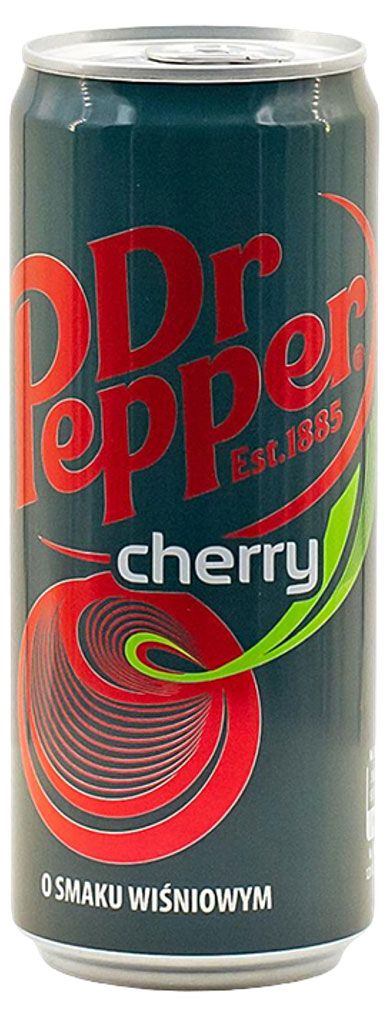 Напиток газированный Dr Pepper Cherry Польша, 330 мл