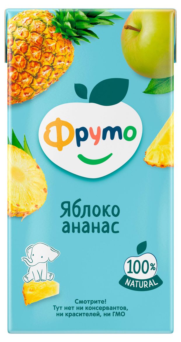 Нектар Фруто из яблок и ананасов с 3 лет, 500 мл