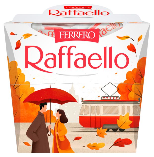 Конфеты RAFFAELLO с цельным миндальным орехом в кокосовой обсыпке, 150 г