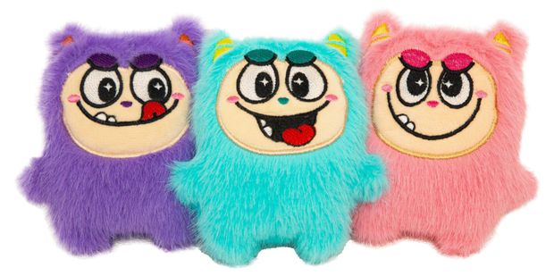 Игрушка мягкая ONE TWO FUN Монстрики 14 см, 1 шт в ассортименте