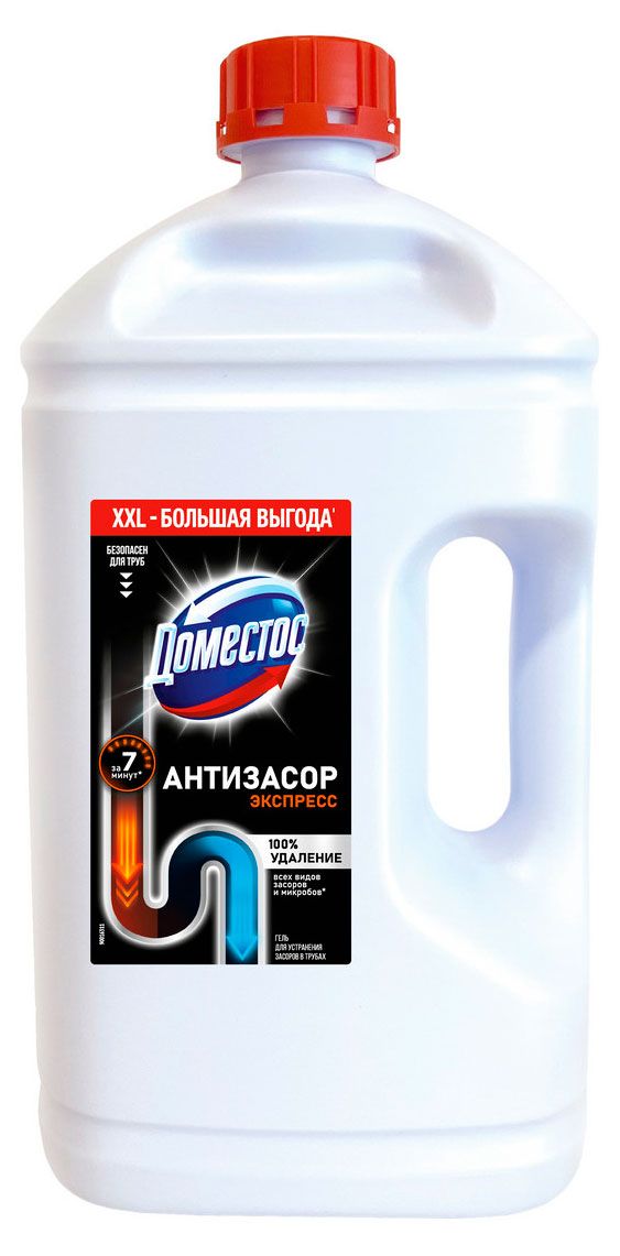фото Средство для труб domestos антизасор экспресс, 2,5 л