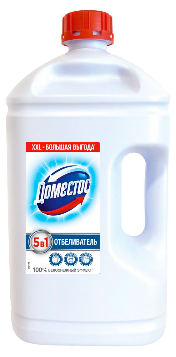 фото Чистящее средство универсальное domestos белоснежный эффект отбеливатель, 2,5 л