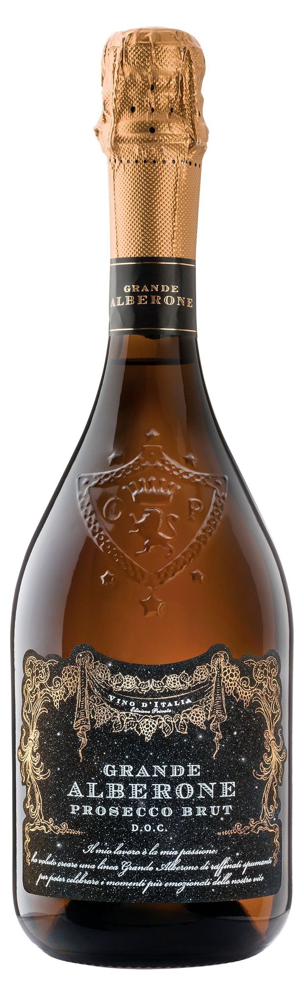 Игристое вино Grande Alberone Prosecco белое брют Италия, 0,75 л