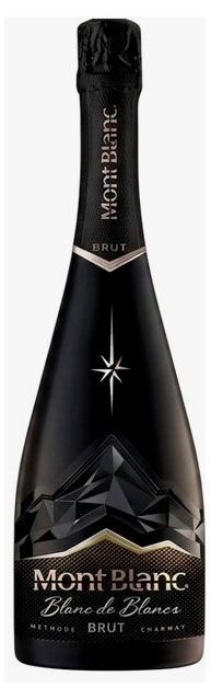Игристое вино Mont Blanc Blanc de Blancs брют белое Россия, 0,75 л