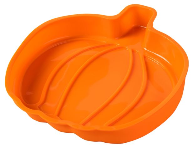 Форма для выпечки Kitchen World тыква силиконовая, 16,5х18,5х2,7 см