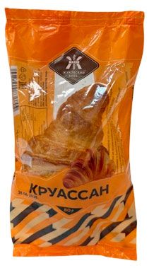 Круассан пшеничный слоеный Жуковский хлеб без начинки, 80 г