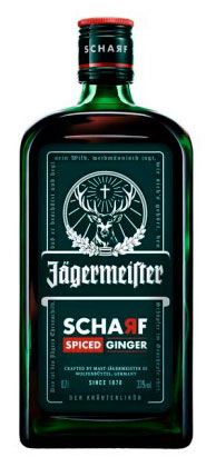 Ликер Jagermeister Scharf Spiced Ginger десертный Германия, 0,7 л