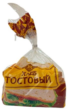 Хлеб белый пшеничный Жуковский хлеб Тостовый в нарезке, 260 г