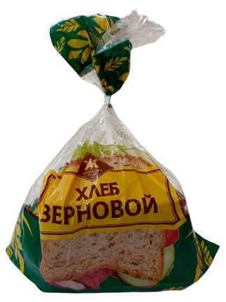 Хлеб серый ржано-пшеничный Жуковский хлеб Тостовый зерновой в нарезке, 280 г