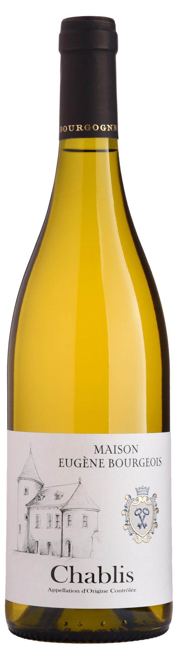 Вино Chablis белое сухое Франция, 0,75 л