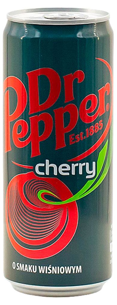 Напиток газированный Dr Pepper Cherry Польша, 330 мл