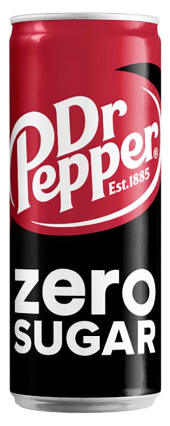 Напиток газированный Dr Pepper Zero Польша, 330 мл