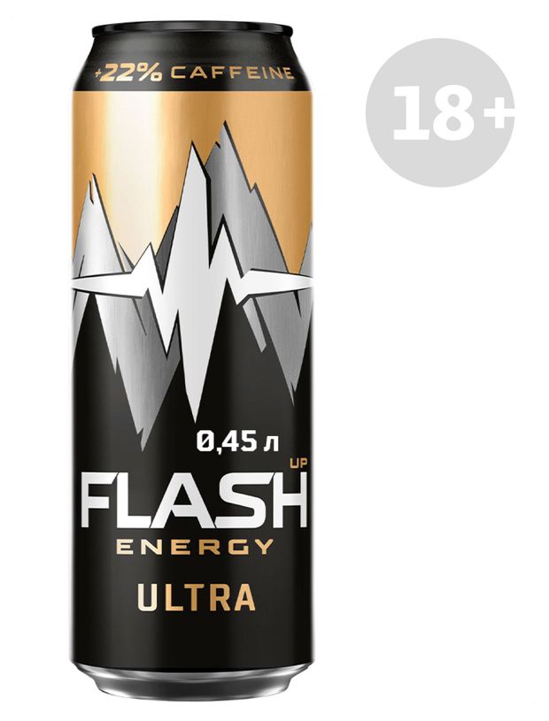 Напиток энергетический Flash Up Ultra , 450 мл
