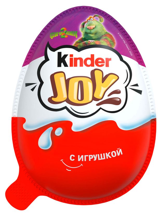 Яйцо шоколадное Kinder Joy с игрушкой для девочек Китай, 20 г