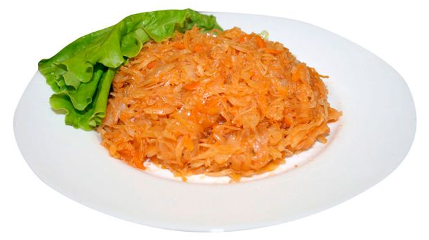Капуста тушеная, вес