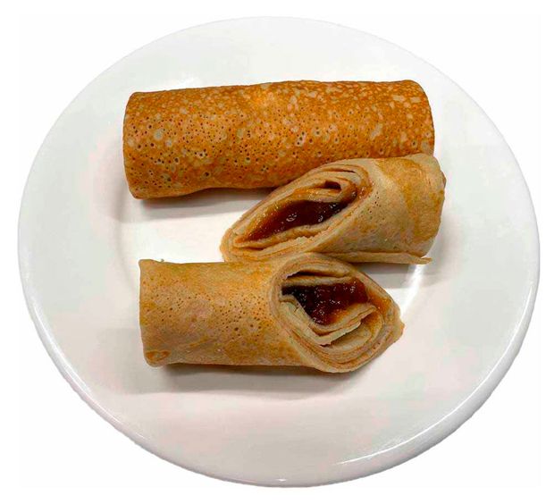 Блинчики с яблоком, вес