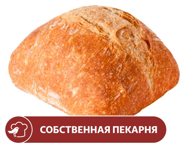Булочка АШАН Пшеничная, 40 г