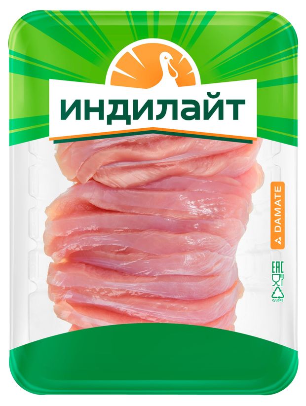 Слайсы из филе грудки индейки ИндиЛайт, 300 г
