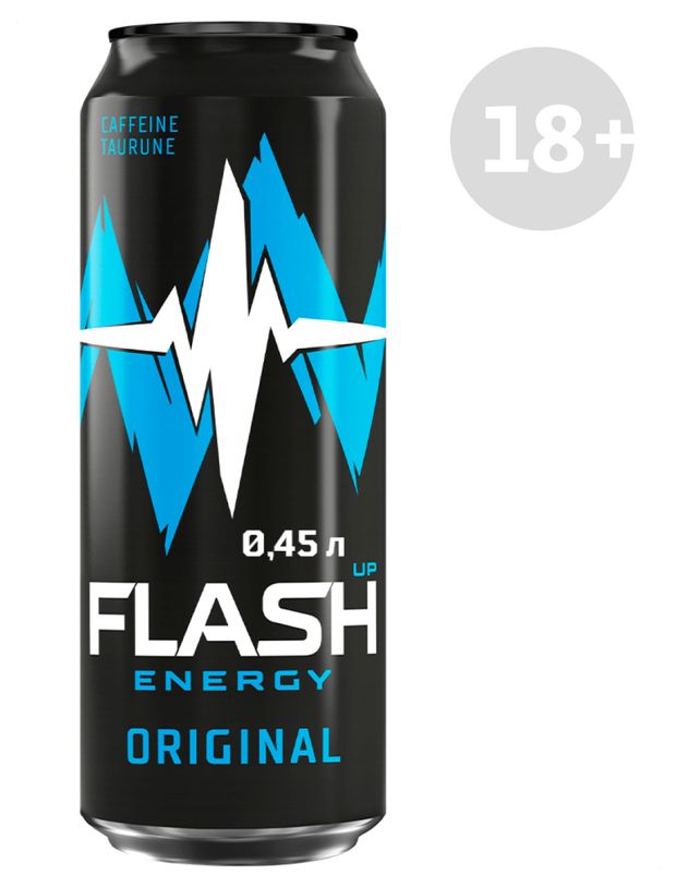 Напиток энергетический Flash Up Energy, 450 мл