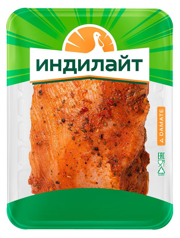 Филе индейки ИндиЛайт с томатами и орегано охлажденное, 600 г