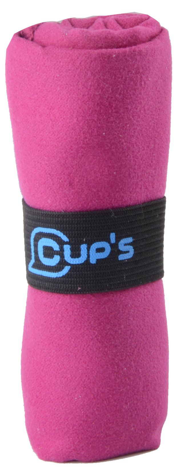 фото Полотенце спортивное cup's темно-розовое, 30х40 см