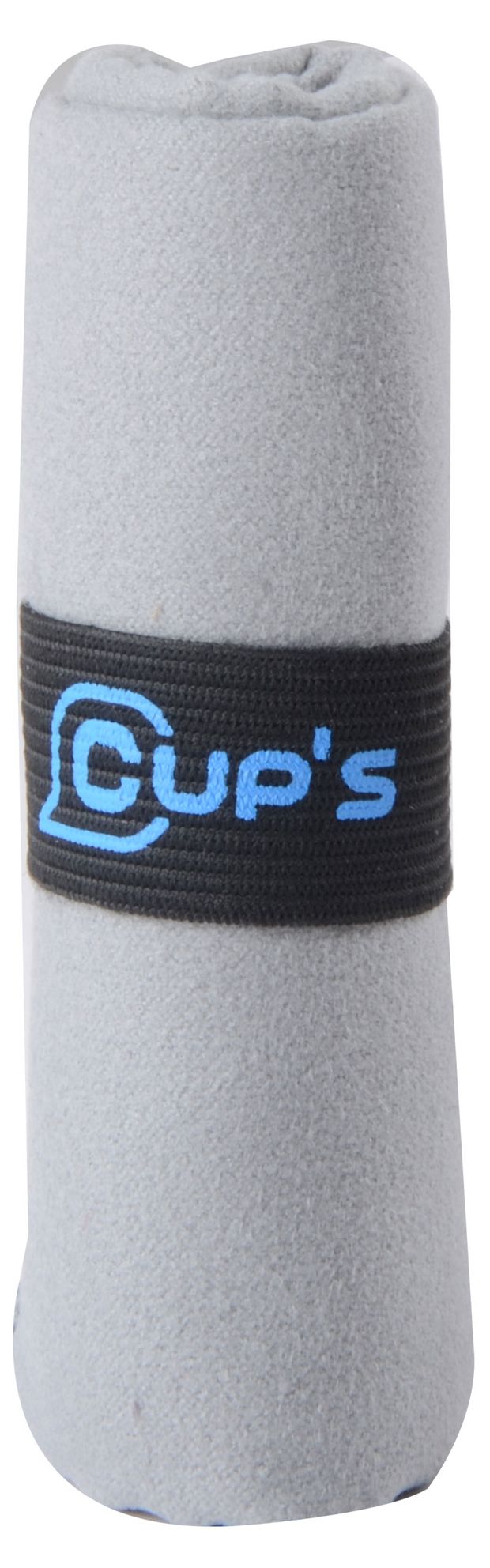 фото Полотенце спортивное cup's серое, 30х40 см