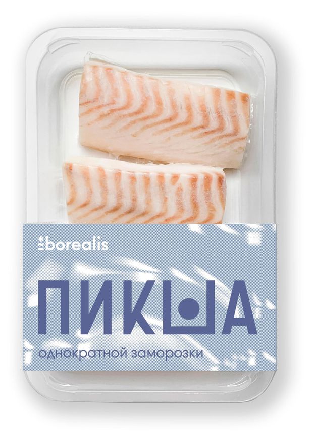 Пикша замороженная Borealis спинка без костей, 400 г