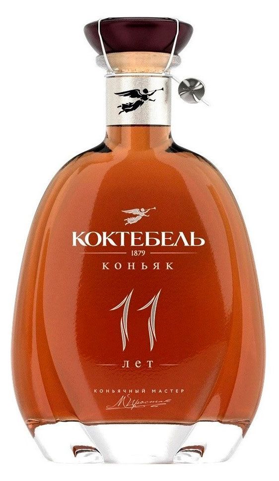 Коньяк Коктебель 11 лет Россия, 0,5 л