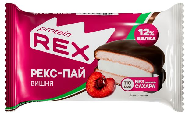 Печенье ProteinRex Рекс-пай с вишней, 30 г