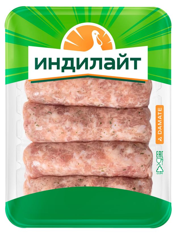 Купаты Индилайт По-домашнему из индейки охлажденные, 500 г