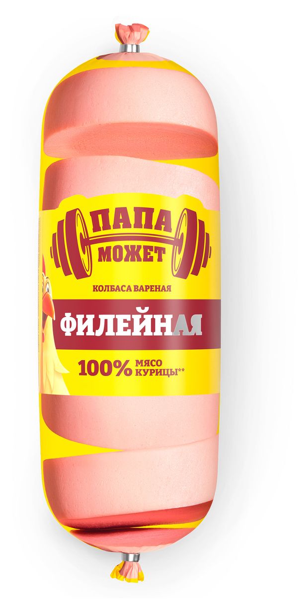 Колбаса вареная Папа Может Филейная, ~ 1,3 кг