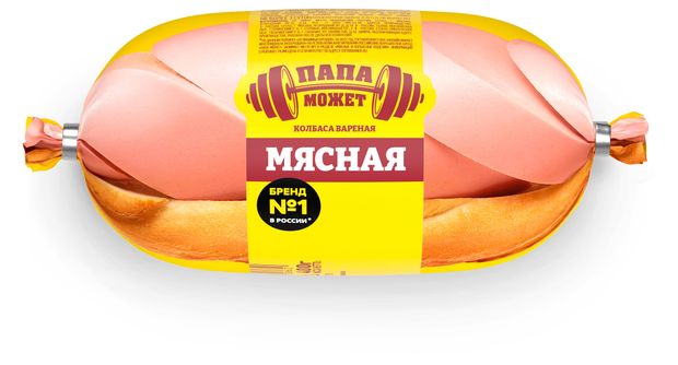 Колбаса вареная Папа Может! Мясная, 400 г