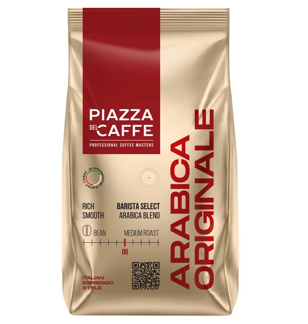 Кофе в зернах Piazza Del Caffe Arabica Originale, 800 г