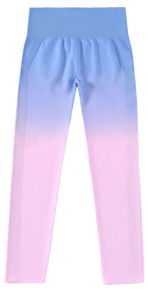 Леггинсы спортивные женские InExtenso розово-голубые, р. S-XL