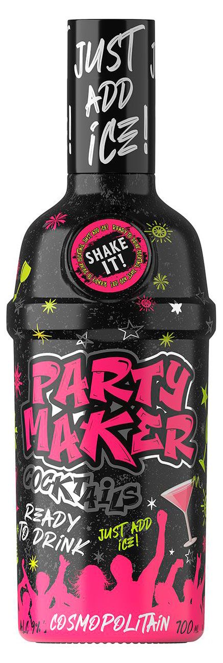 Напиток спиртовой Party Maker Космополитен 9%, 0,7 л