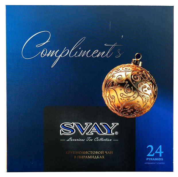 Чайный набор Svay Compliments, 24 пирамидки