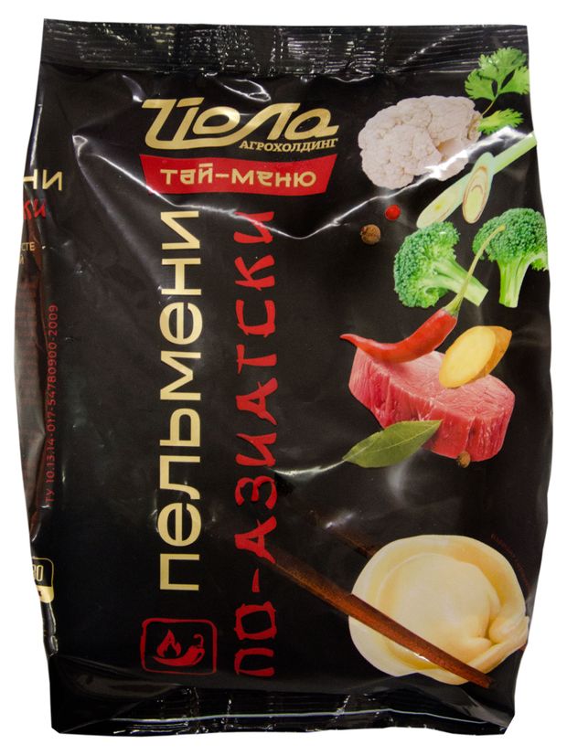 Пельмени ЙОЛА Тай-меню по-азиатски, 400 г