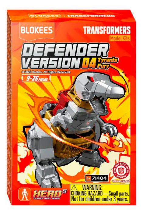 фото Фигурка-конструктор blokees defender tyrants fury трансформер 5 см, 1 шт в ассортименте