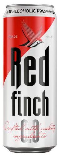 Пиво безалкогольное светлое Red Finch 0%, 0,4...