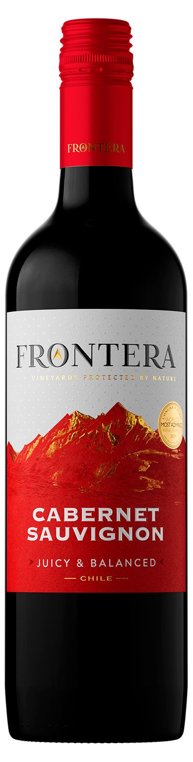 Вино Frontera Cabernet Sauvignon красное полусухое Чили, 0,75 л