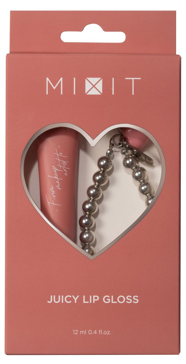 Блеск для губ Mixit Make up juicy глянцевый тон 06 Китай, 12 мл